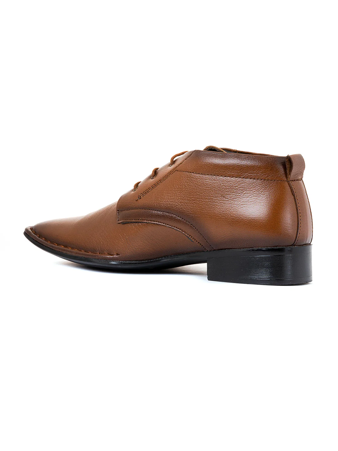 Khadim Lazard Leather Derby Boots for Men - Image 3