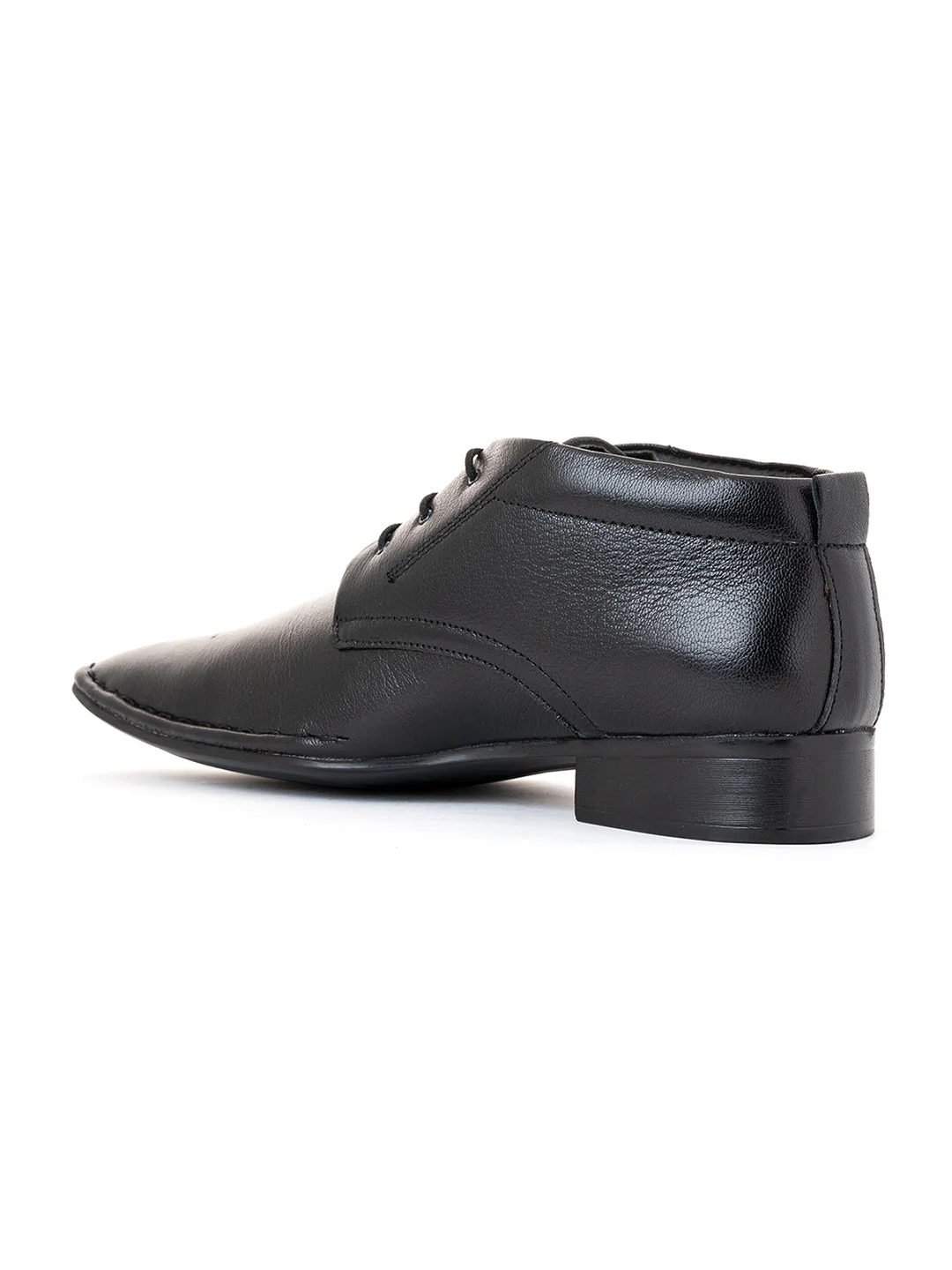 Khadim Lazard Leather Derby Boots for Men - Image 8