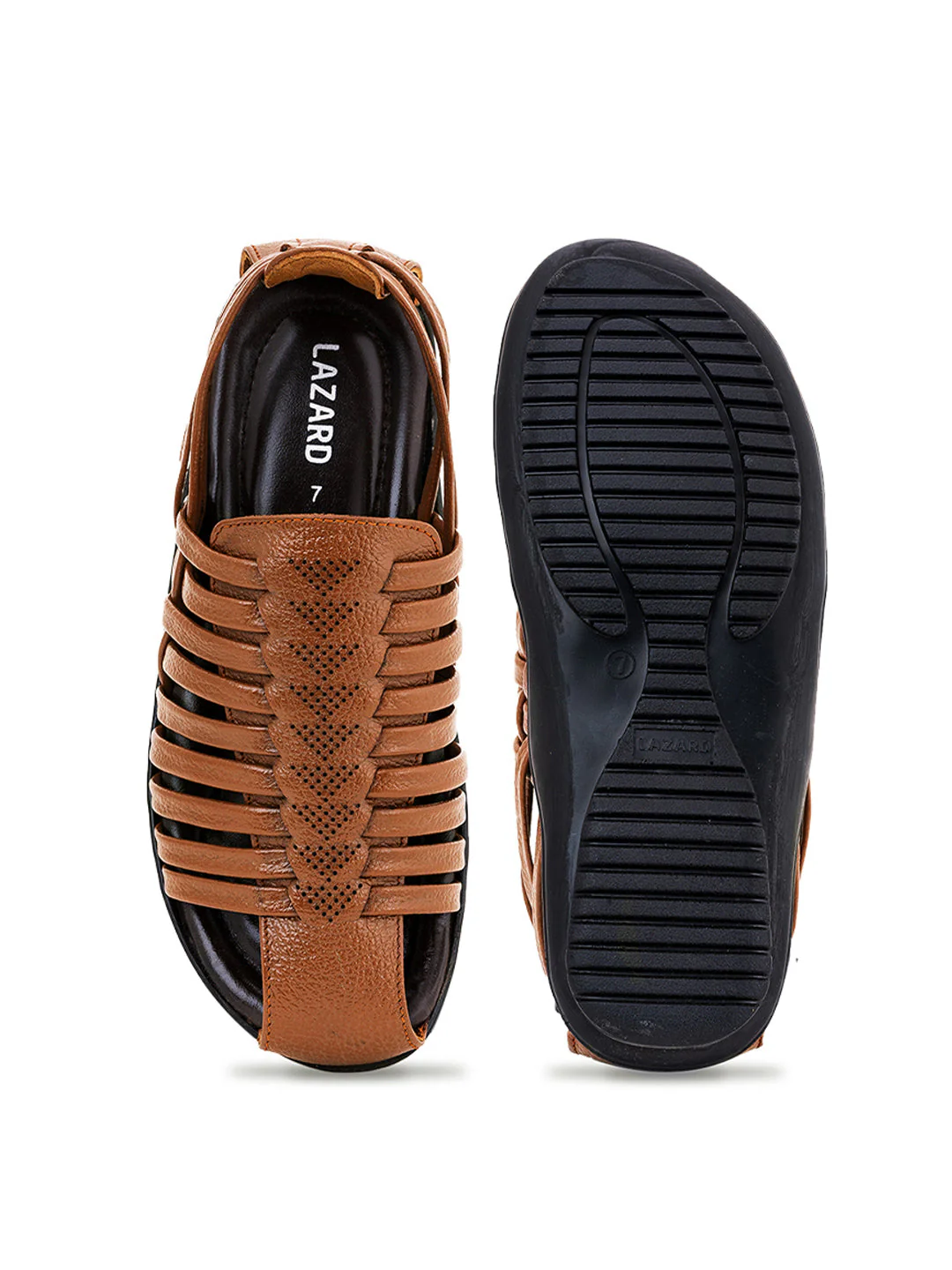 Khadim Lazard Leather Fisherman Sandal for Men - Image 5