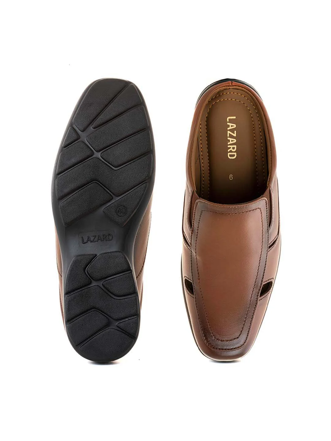 Khadim Lazard Leather Mule Slip On Sandal for Men - Image 5