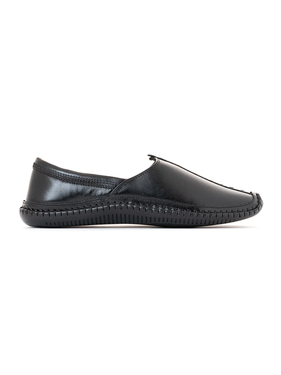 Khadim Lazard Leather Nagra Jutti for Men - Image 8