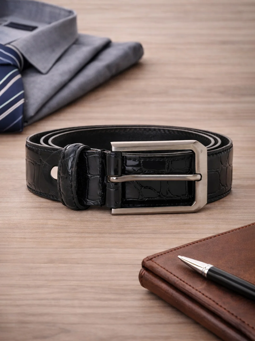 Khadim Leather Belt for Men