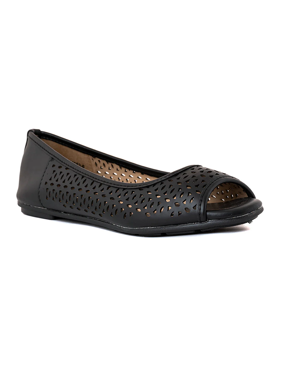 Khadim Peep-toe Ballerina Casual Shoe for Women