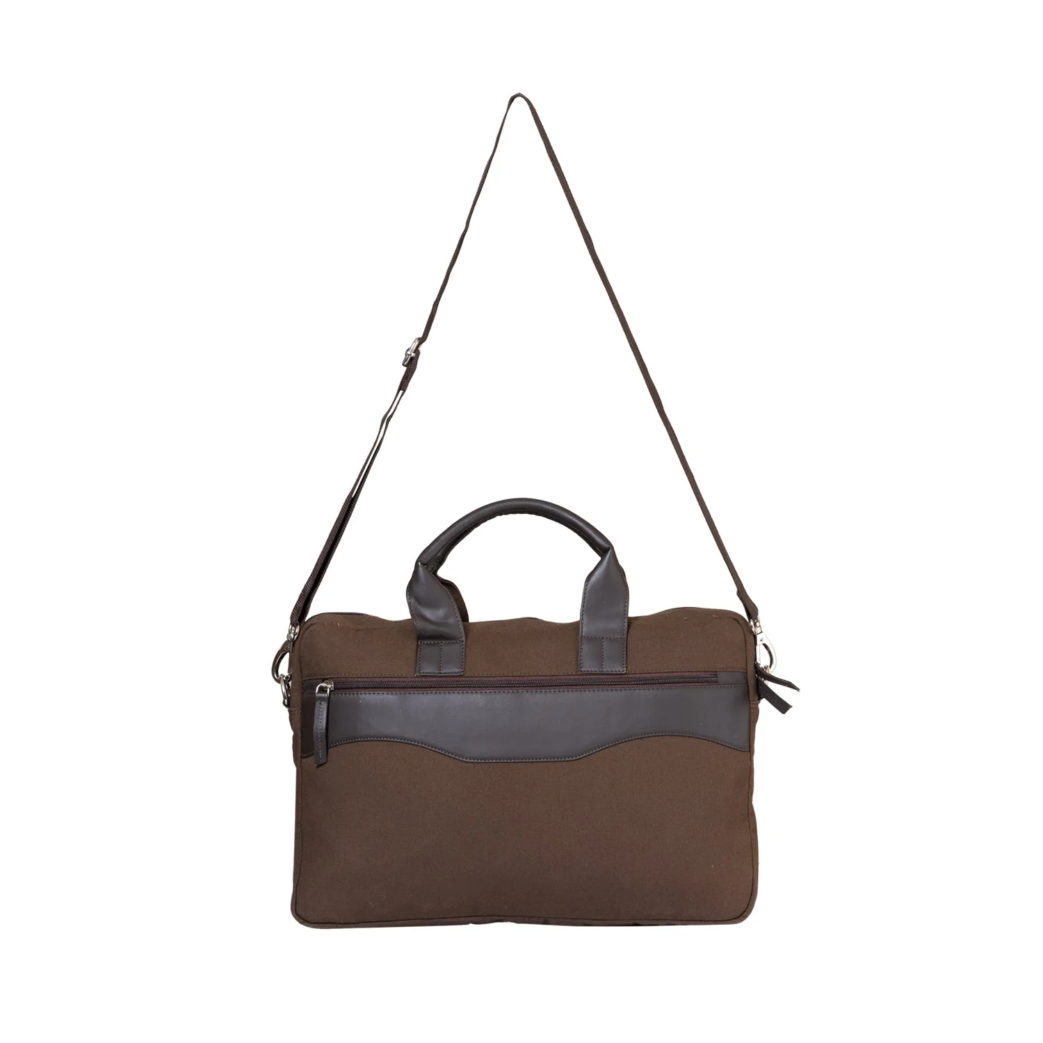 Khadim Portfolio Bag with Laptop Sleeve, Detachable & Adjustable Long Strap for Men - Image 3