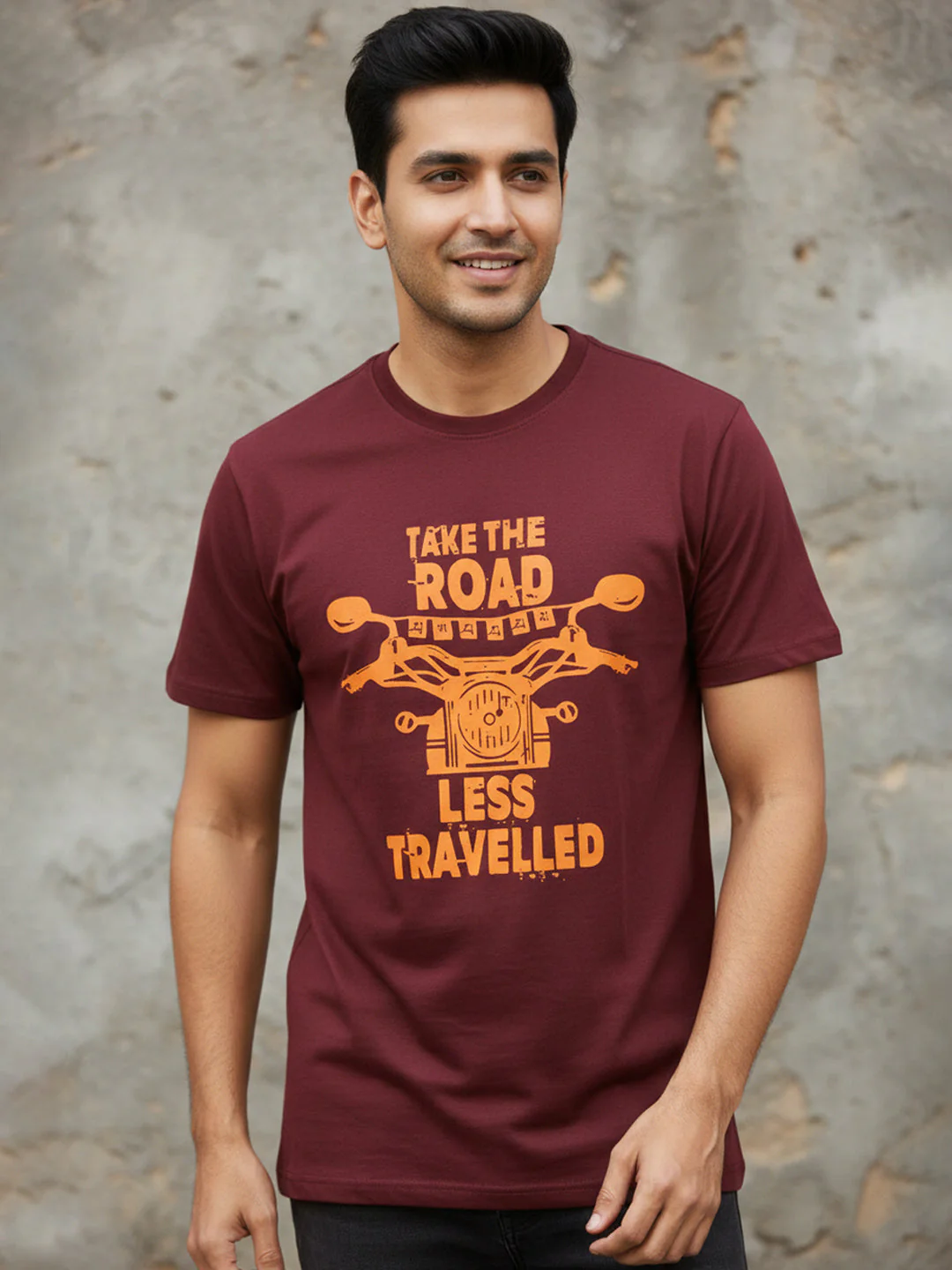 KHADIM Pro Half Sleeves Round Neck T-Shirt for Men