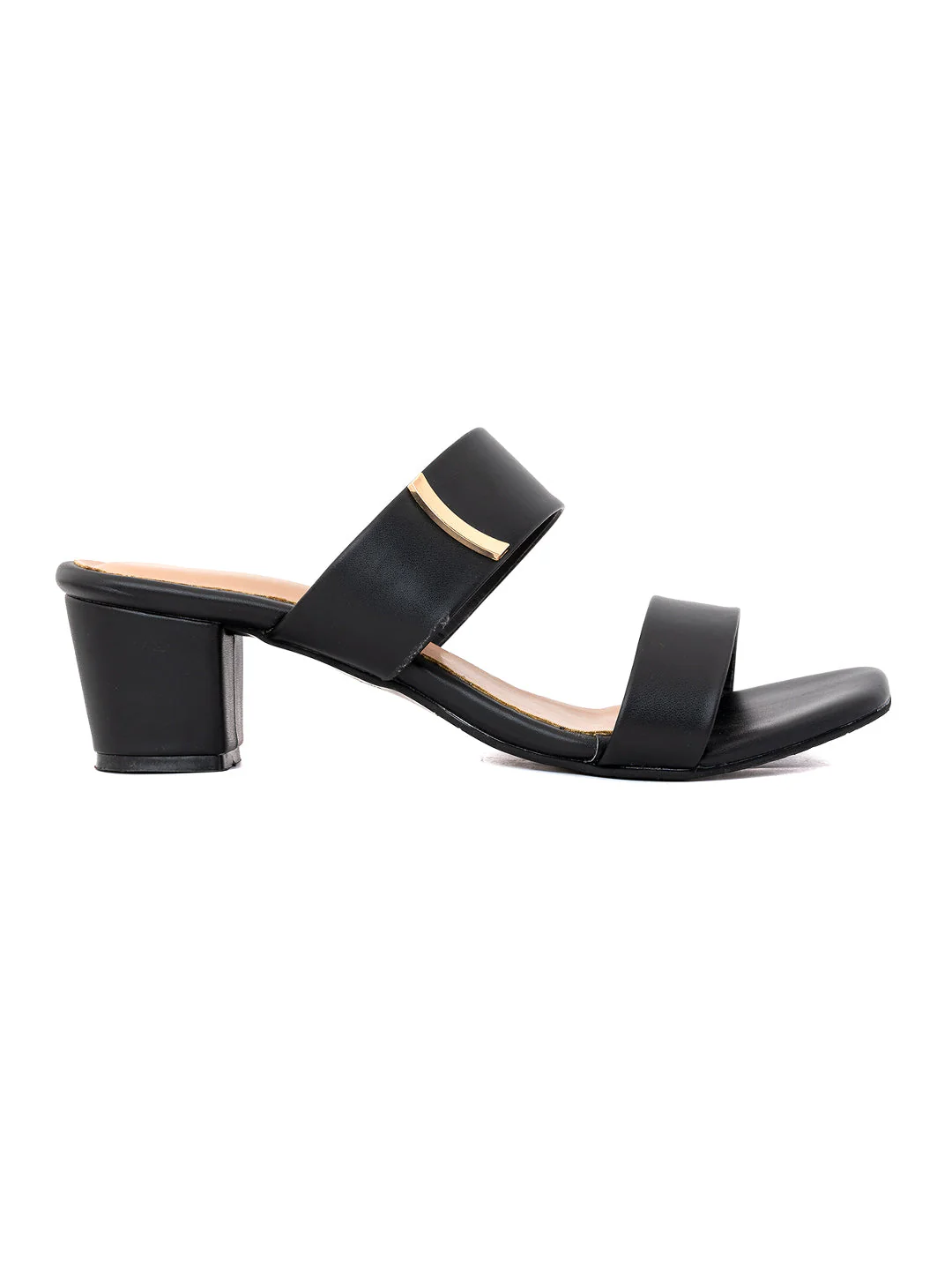 Khadim Sharon Block Heel Mule Slip On Sandal for Women - Image 8