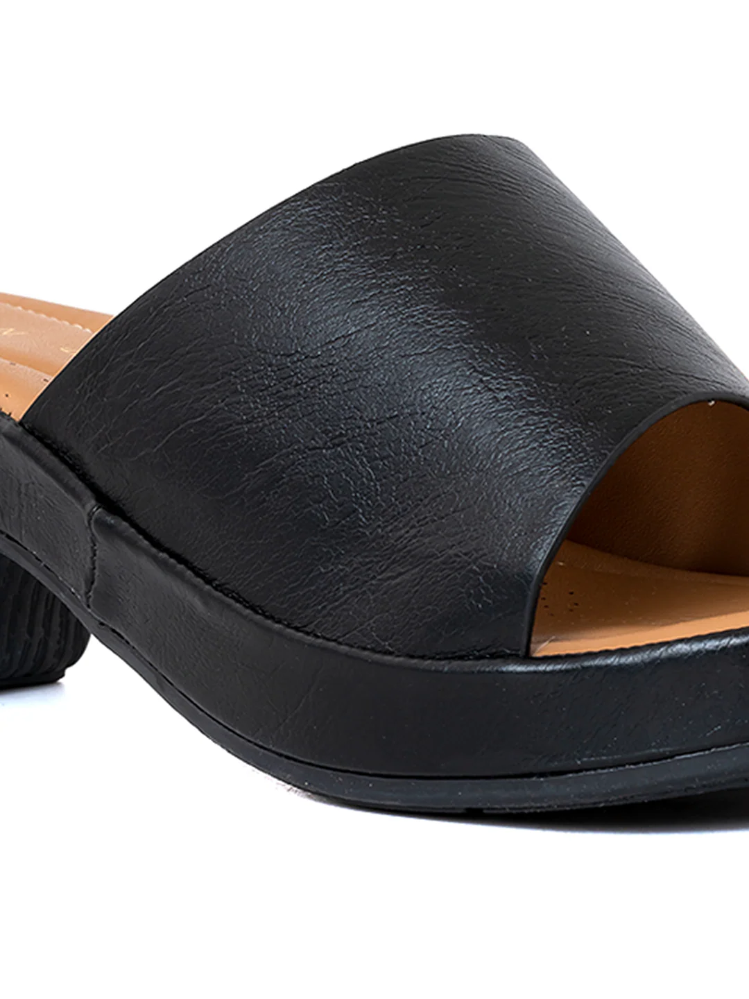 Khadim Sharon Block Heel Mule Slip On Sandal for Women - Image 5