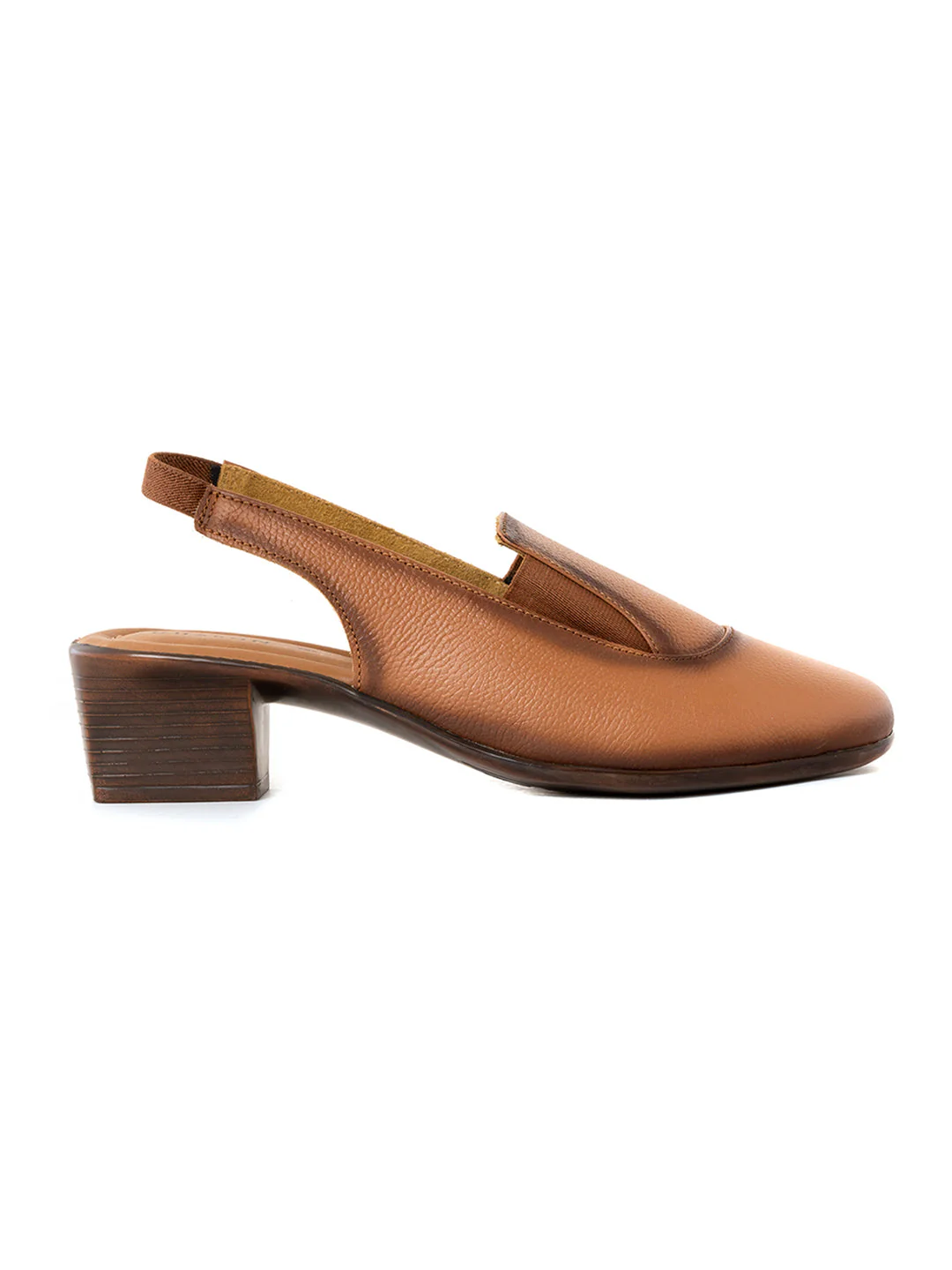 Khadim Sharon Block Heel Slingback Loafer Sandal for Women - Image 4