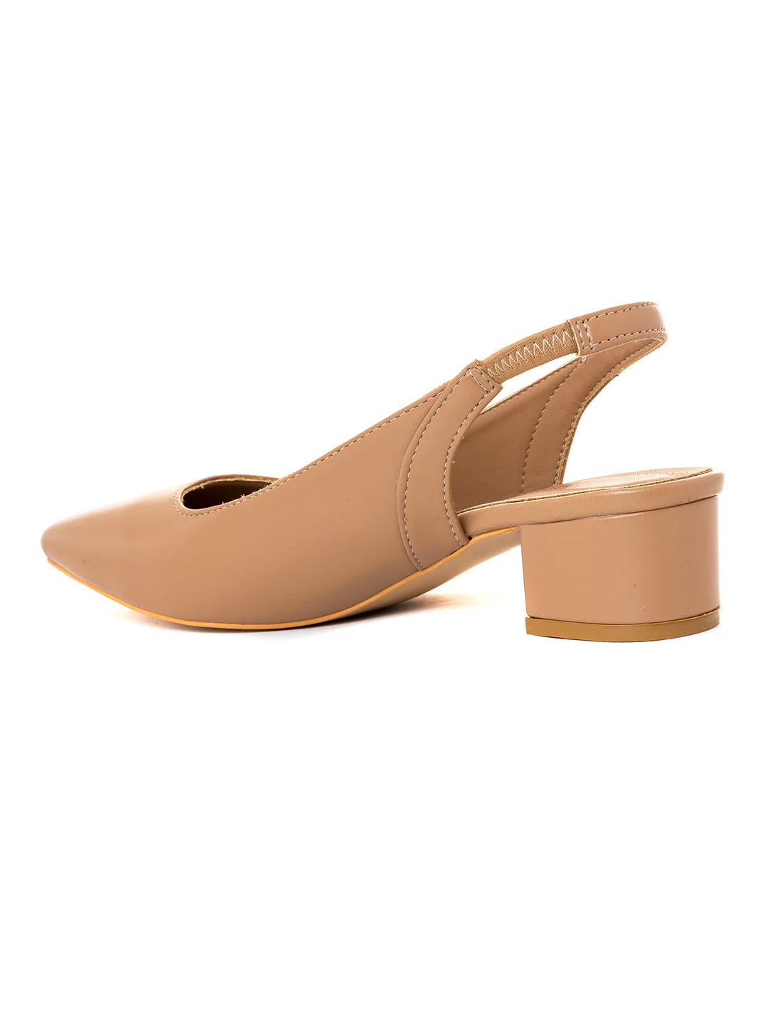 Khadim Sharon Block Heel Slingback Pump Sandal for Women - Image 7