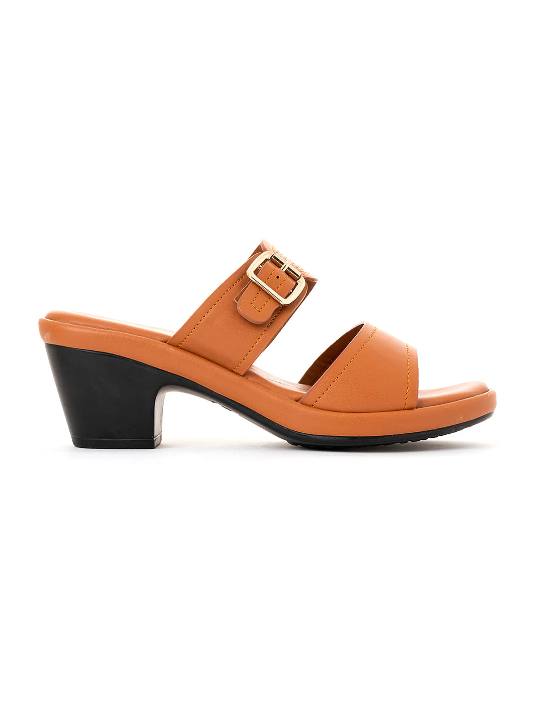 Khadim Sharon High Heel Block Mule Slip On Sandal for Women - Image 4