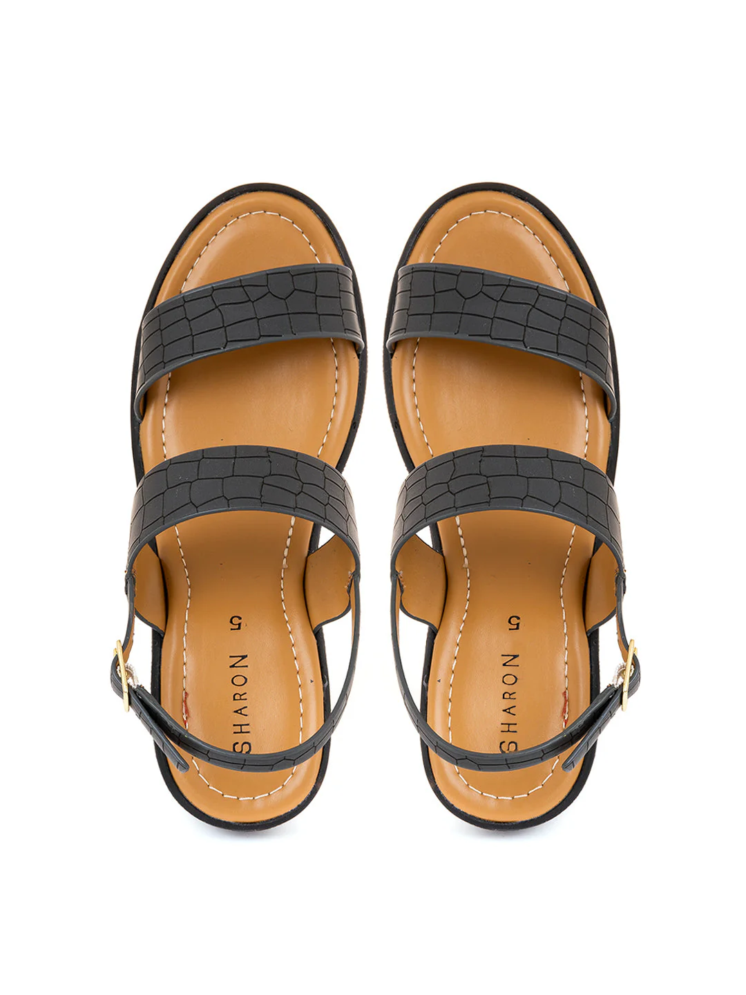 Khadim Sharon High Heel Wedge Sandal for Women - Image 2