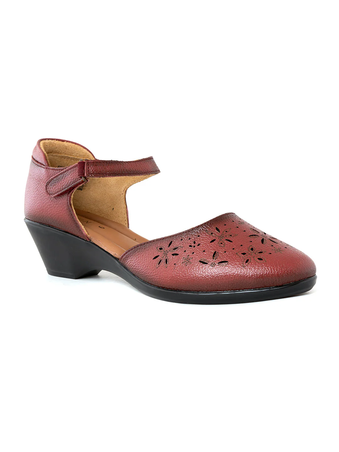 Khadim Sharon Leather Wedge Heel Sandal for Women - Image 7