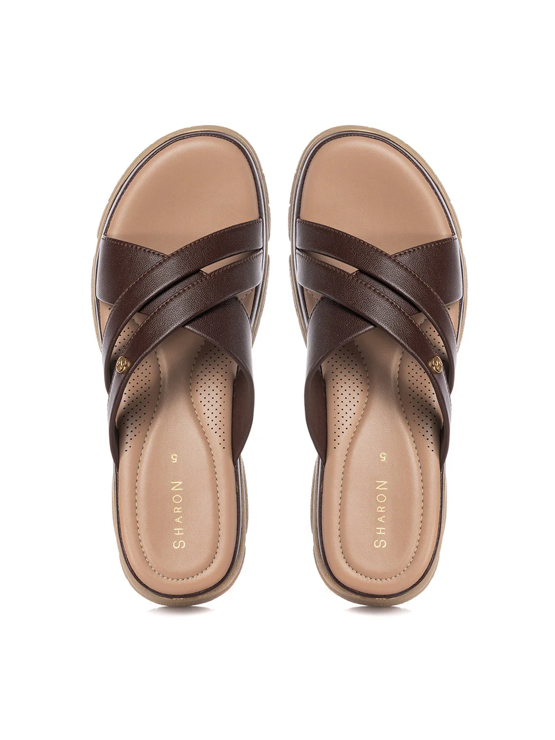 KHADIM Sharon Platform Heel Mule Slip On Sandal for Women - Image 3