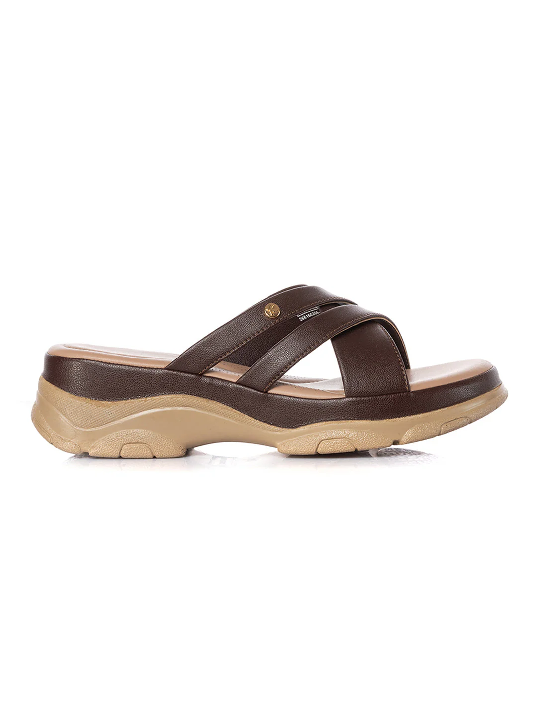 KHADIM Sharon Platform Heel Mule Slip On Sandal for Women - Image 4