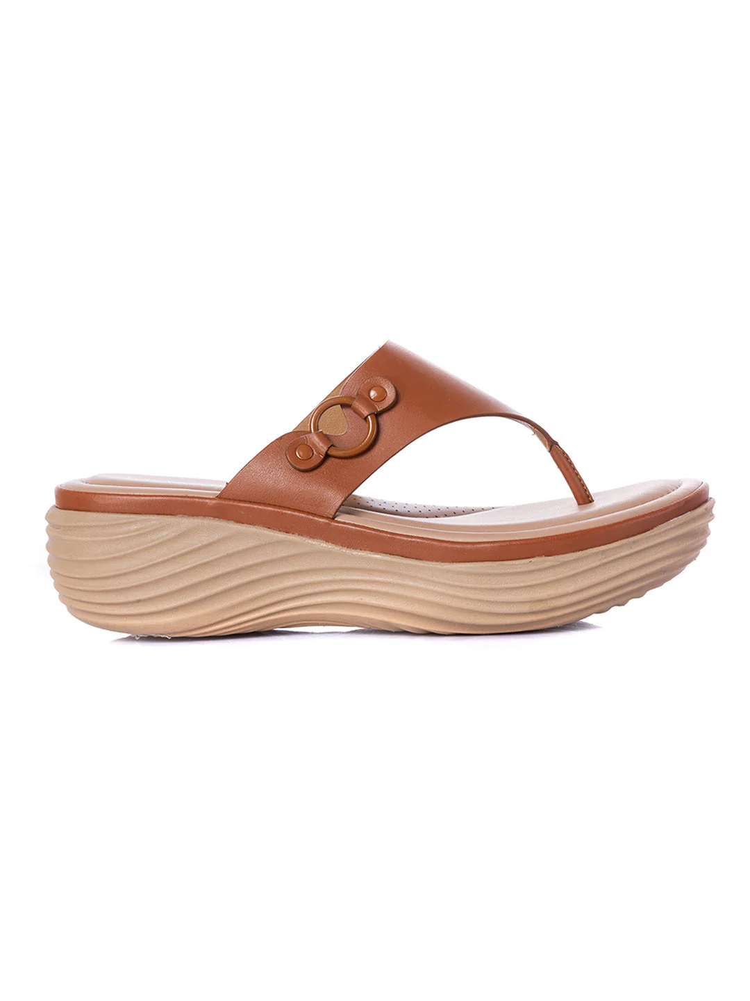 KHADIM Sharon Platform Heel Slip On Sandal for Women - Image 5