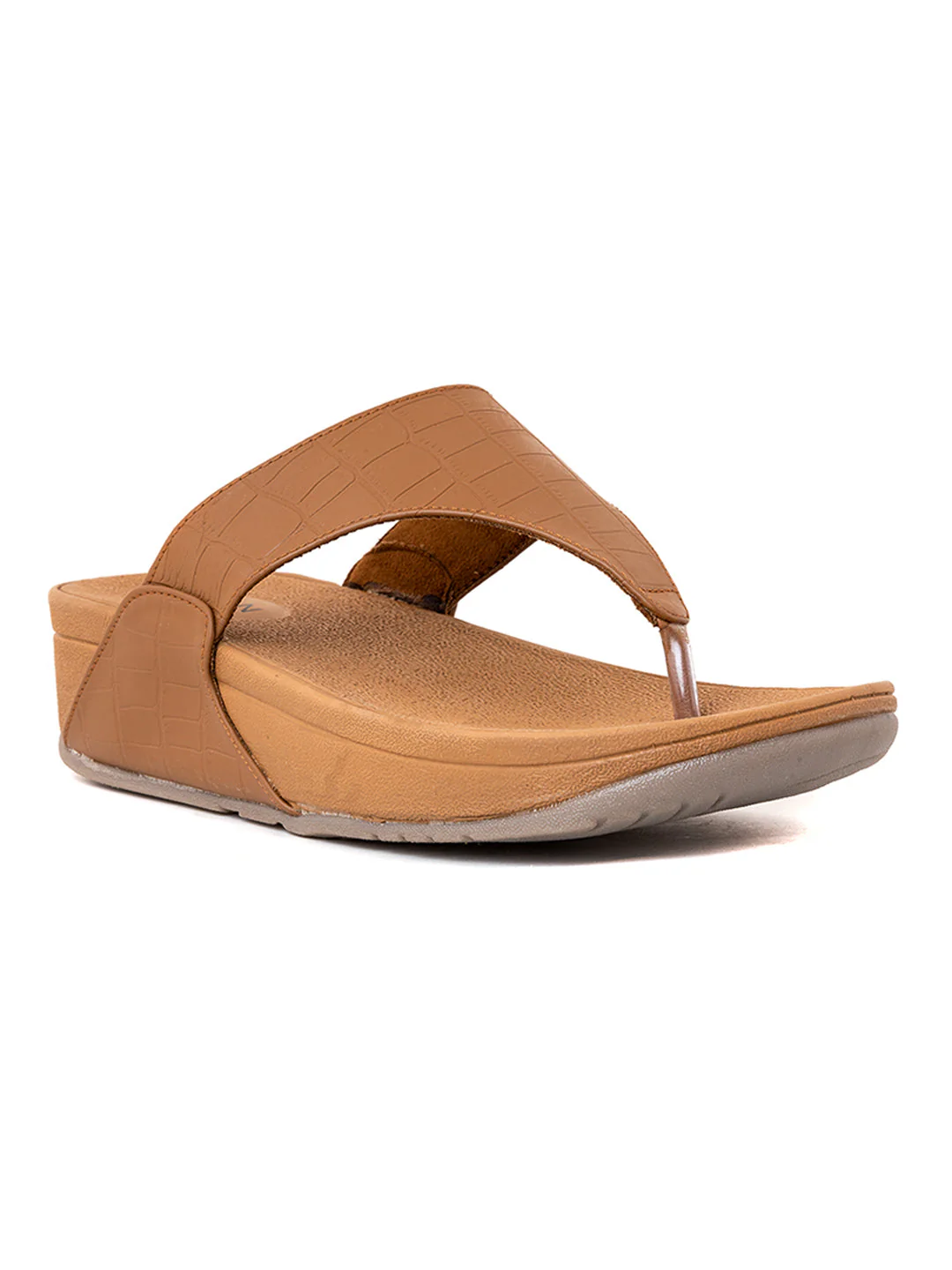 Khadim Sharon Platform Heel Slip On Sandal for Women