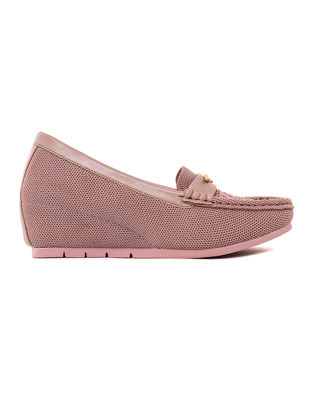Khadim Sharon Wedge Heel Loafers Casual Shoe for Women - Image 3