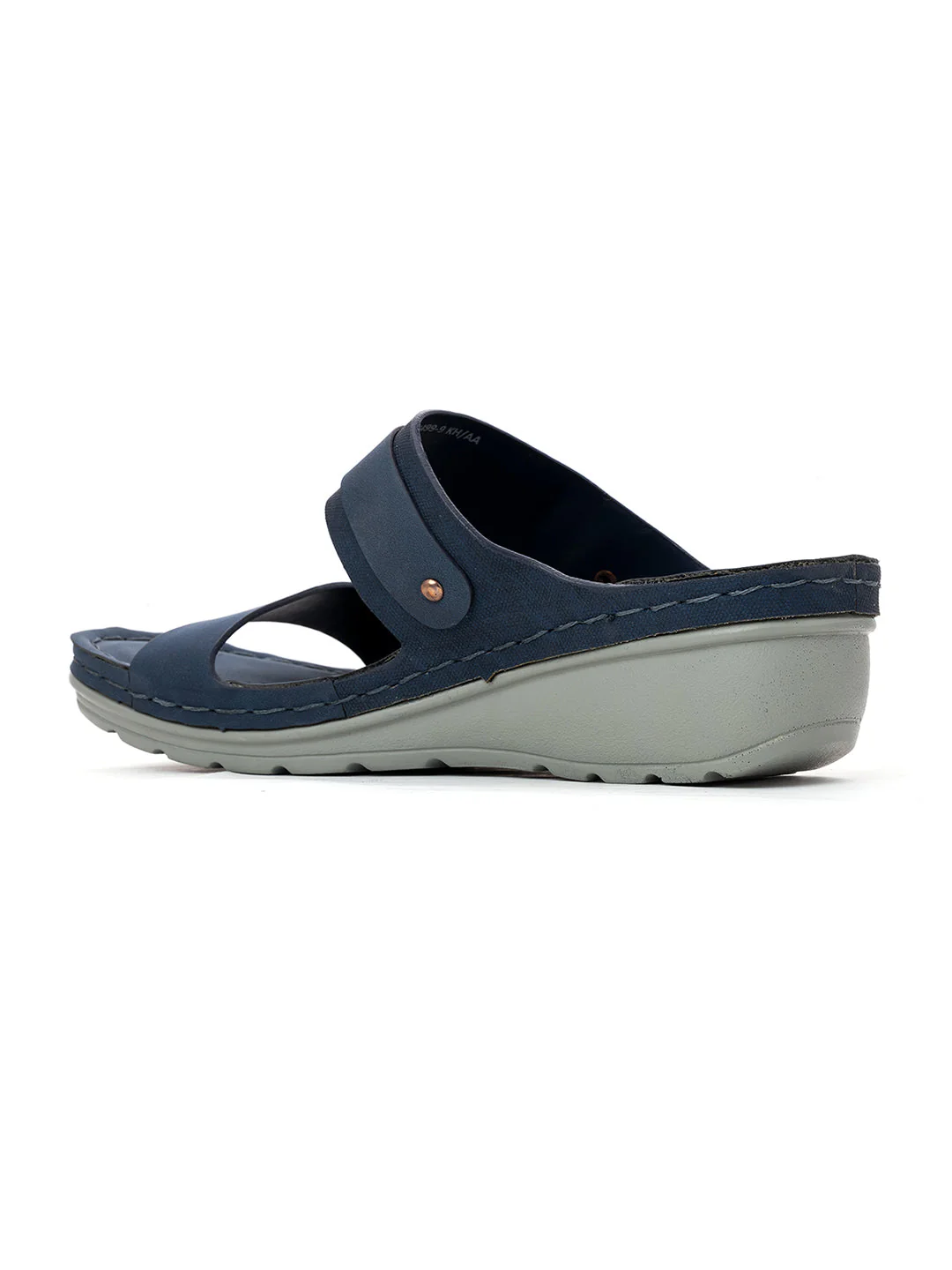 Khadim Sharon Wedge Heel Mule Slip On Sandal for Women - Image 9