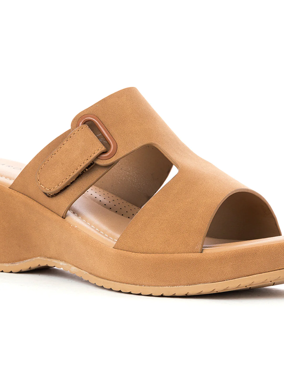 Khadim Sharon Wedge Heel Slip On Sandal for Women - Image 6