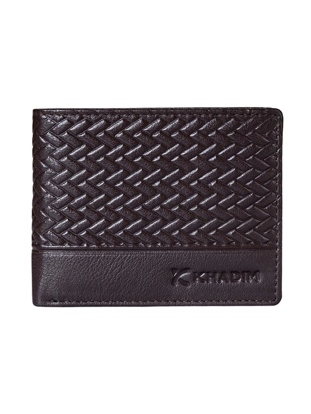 KHADIM Single-Fold Leather Wallet for Men - Image 5