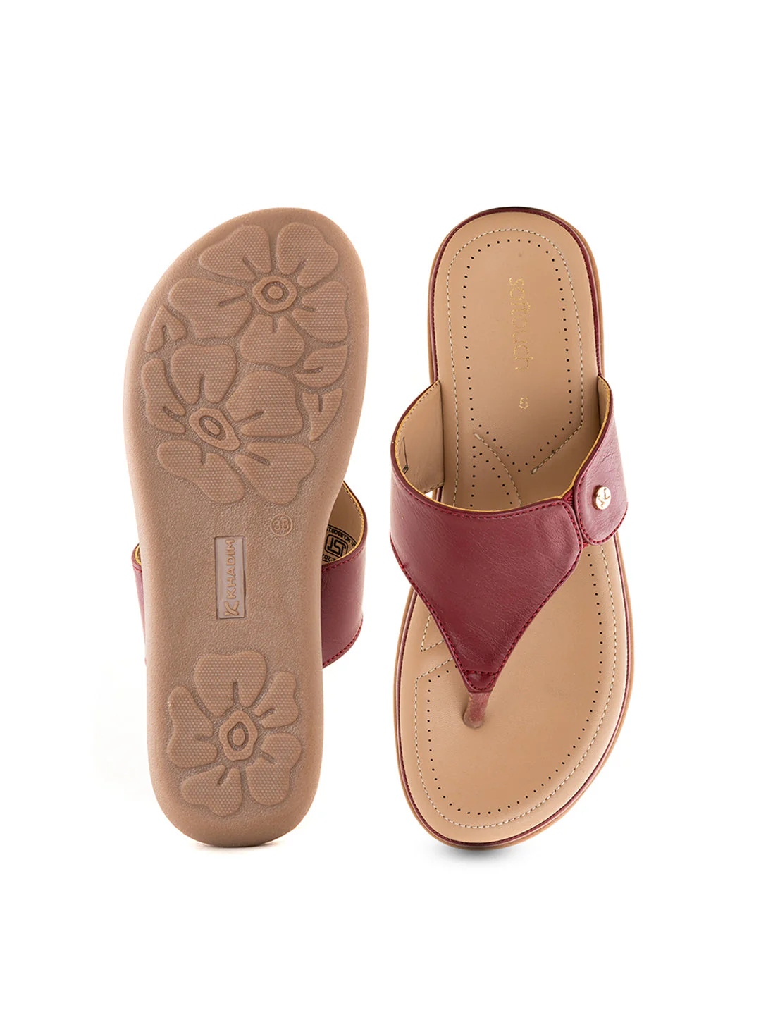 Khadim Softouch Flat Slip On Sandal for Women - Image 5