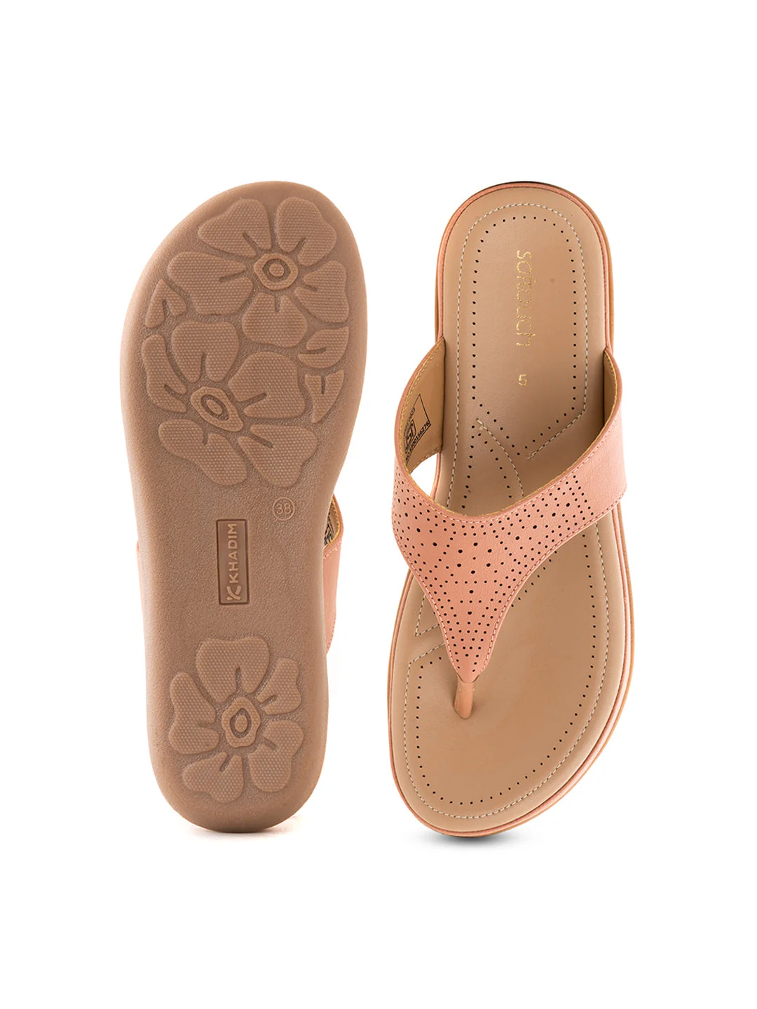 Khadim Softouch Flat Slip On Sandal for Women - Image 5