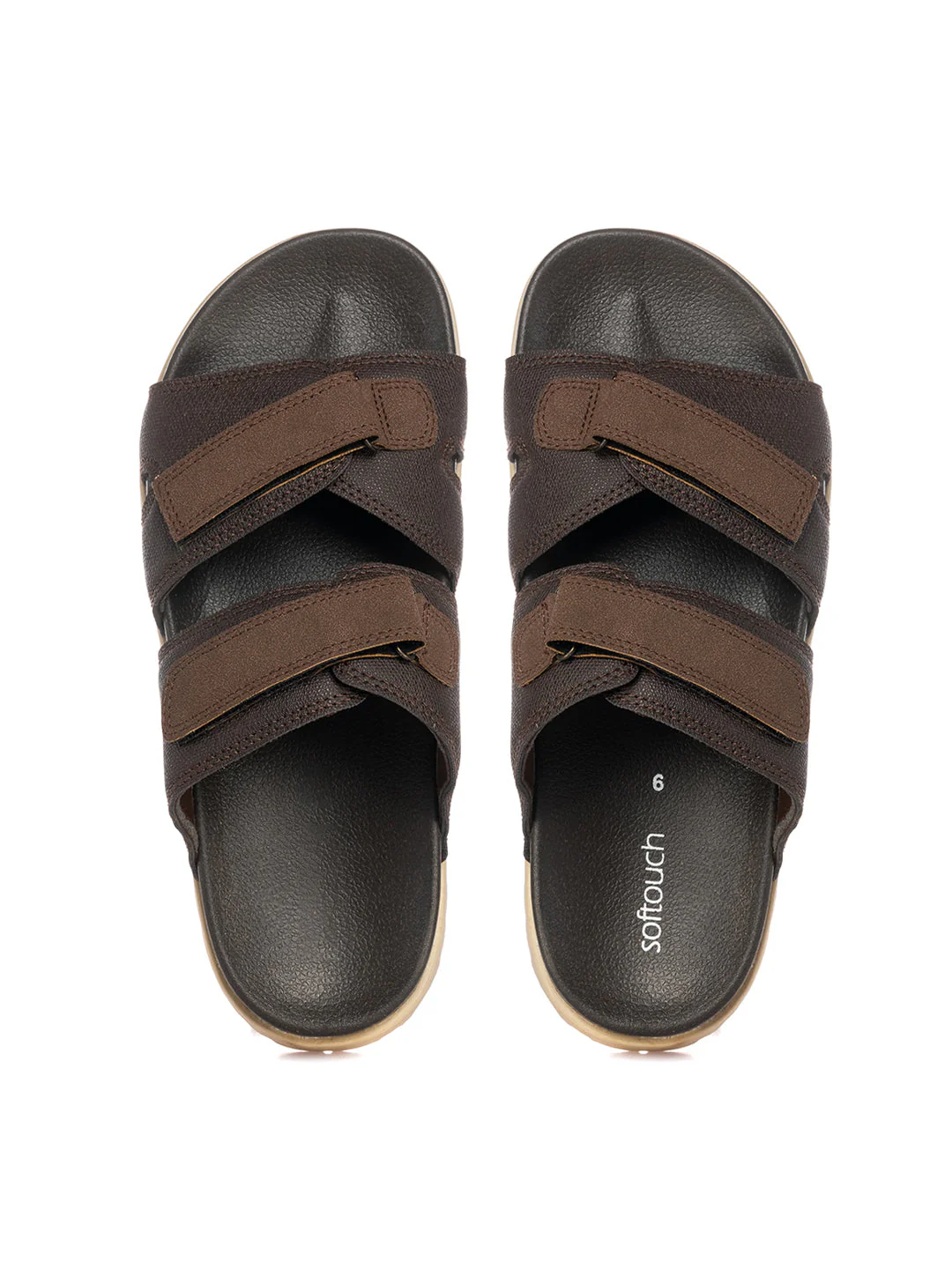 KHADIM Softouch Floaters Kitto Sandal for Men - Image 3