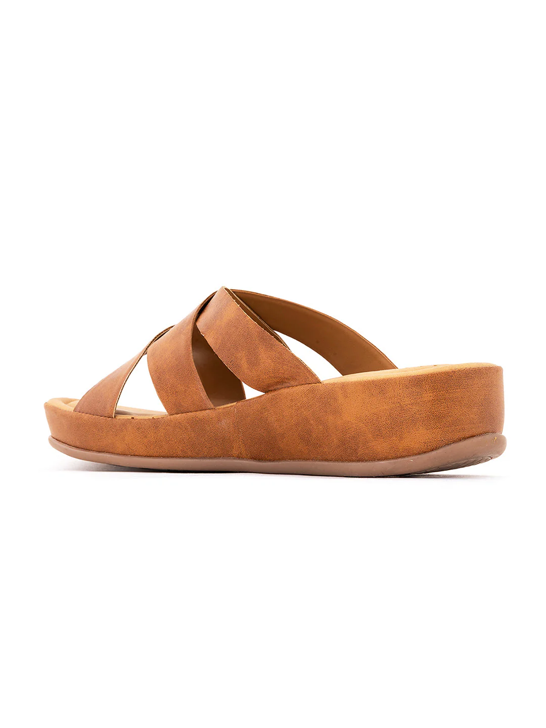 Khadim Softouch Platform Heel Mule Slip On Sandal for Women - Image 2
