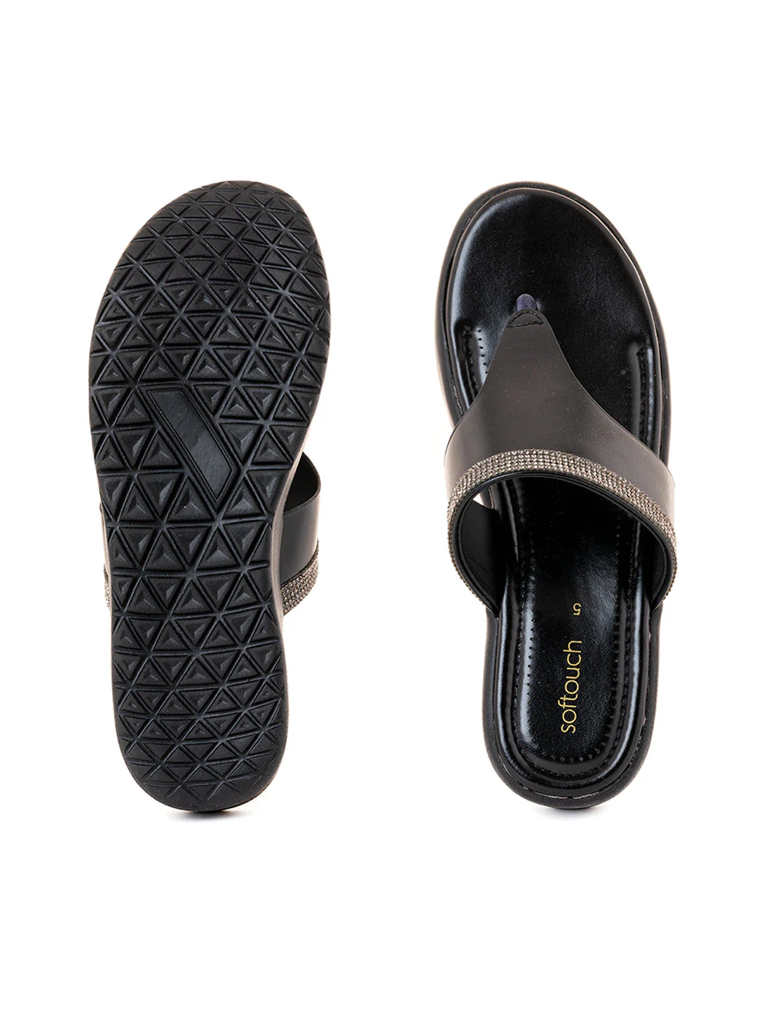 Khadim Softouch Platform Heel Slip On Sandal for Women - Image 9
