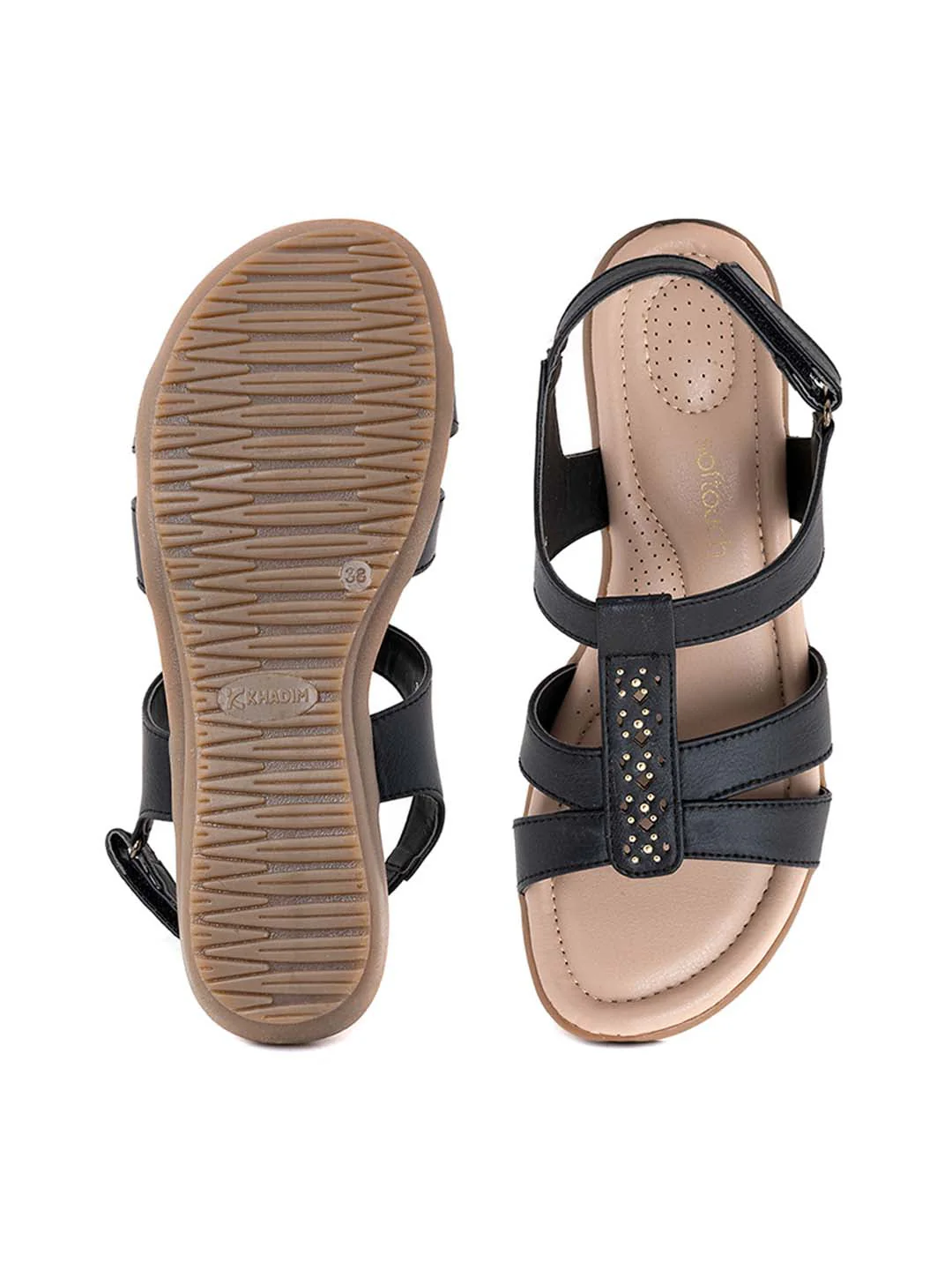 Khadim Softouch Wedge Heel Sandal for Women - Image 5