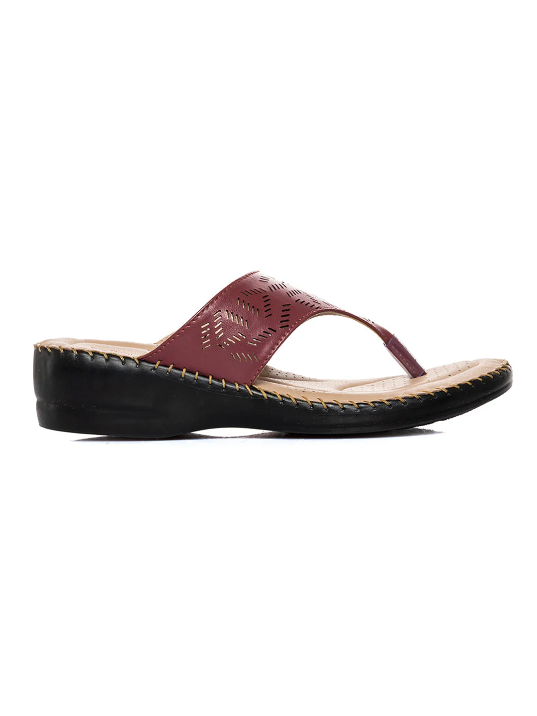 Khadim Softouch Wedge Heel Slip On Sandal for Women - Image 4