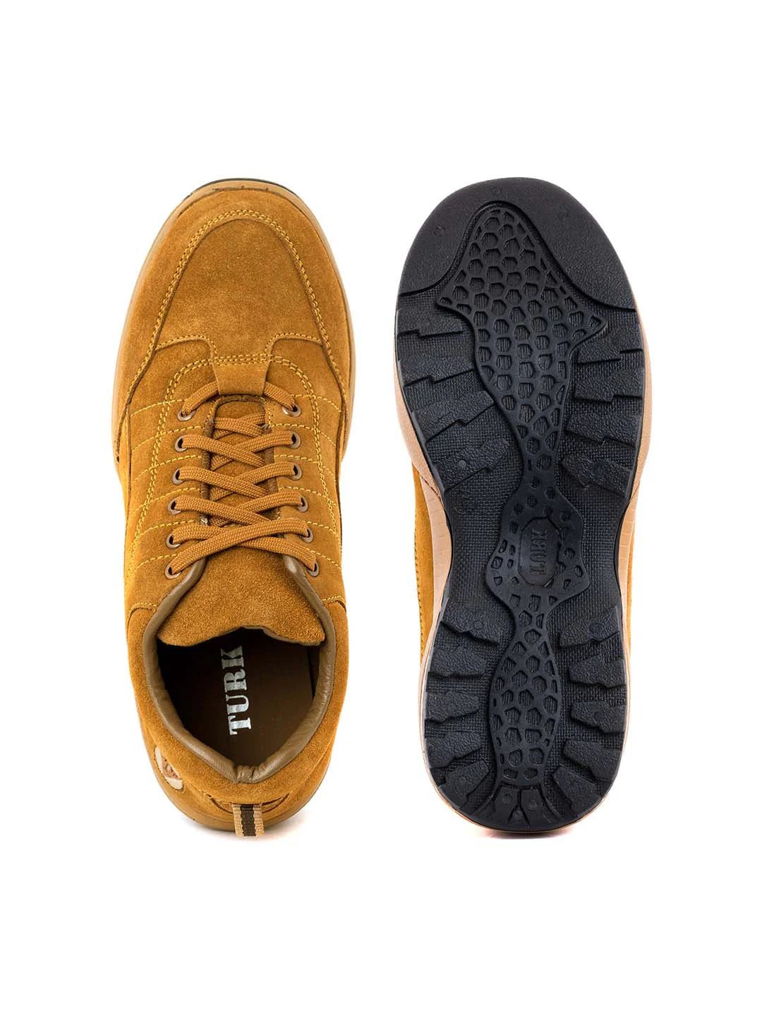 Khadim Turk Outdoor Leather Hiking Boots for Men - Image 11