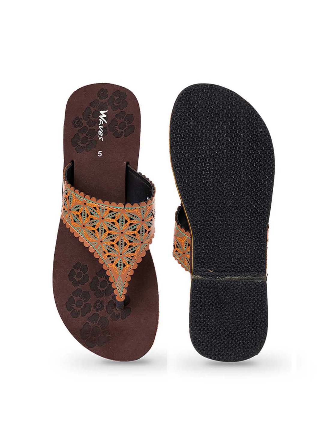Khadim Waves Casual Flip Flops for Women - Image 5
