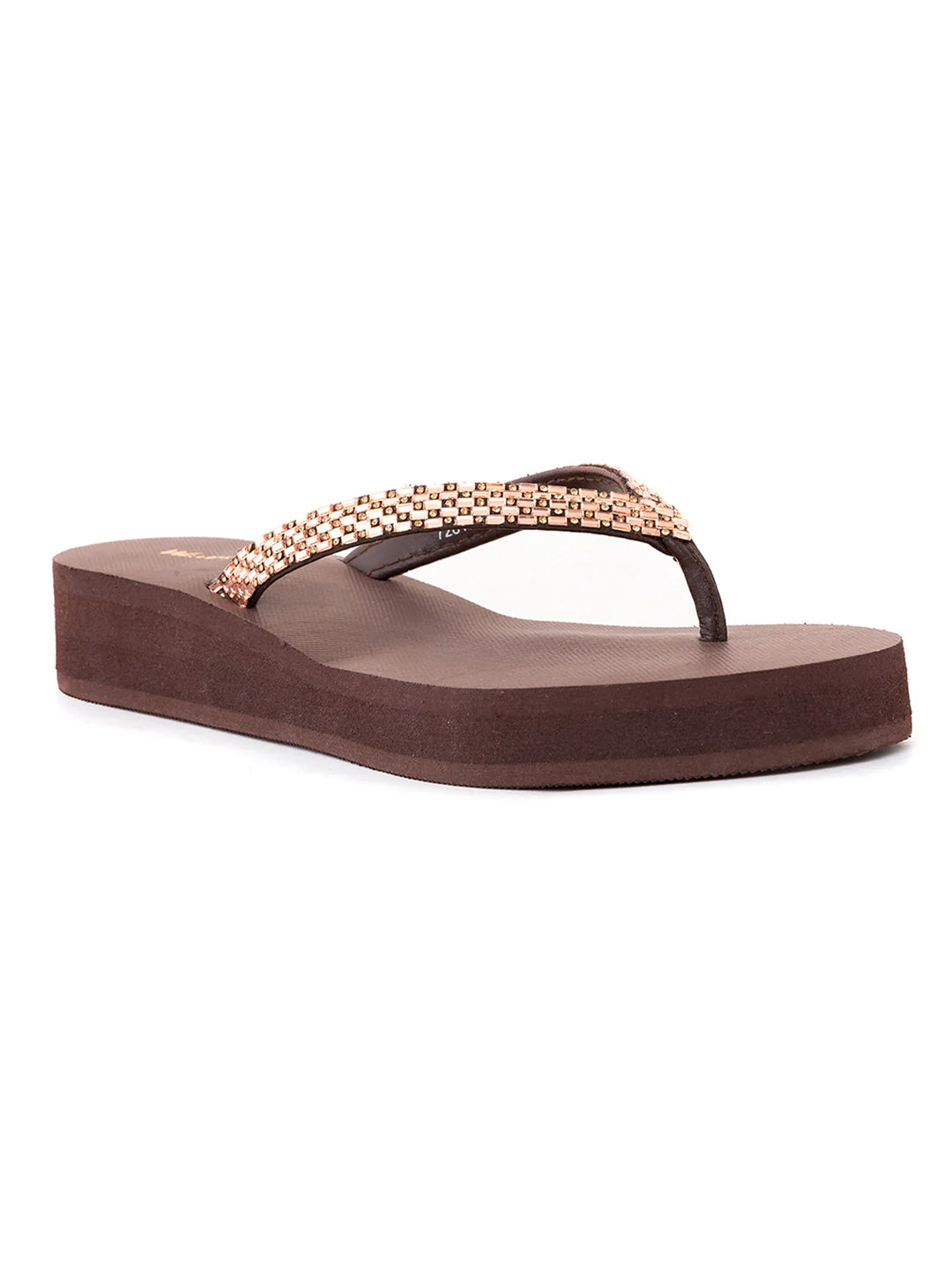 Khadim Waves Platform Heel Casual Slippers for Women - Image 7