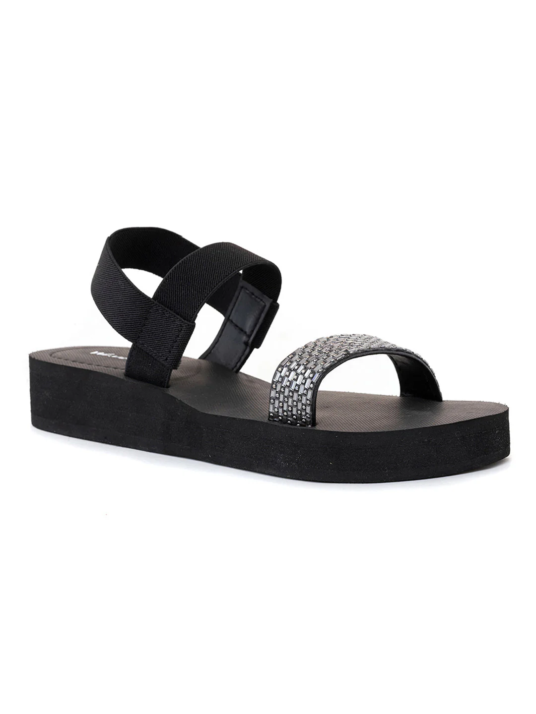 Khadim Waves Platform Heel Slingback Sandal for Women
