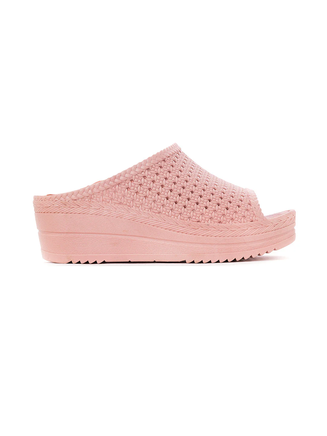 Khadim Waves Platform Heel Washable Mule Slide Slippers for Women - Image 3