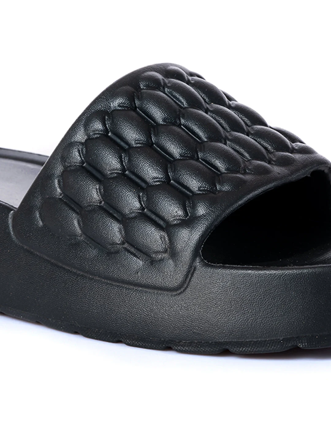KHADIM Waves Platform Heel Washable Mule Slide Slippers for Women - Image 12