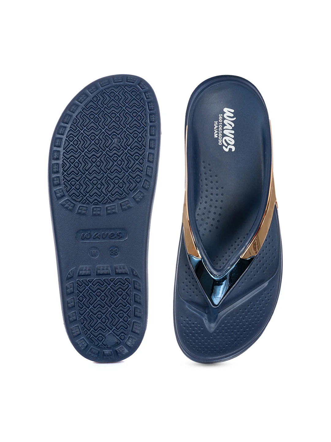 KHADIM Waves Washable Flip Flops for Women - Image 13