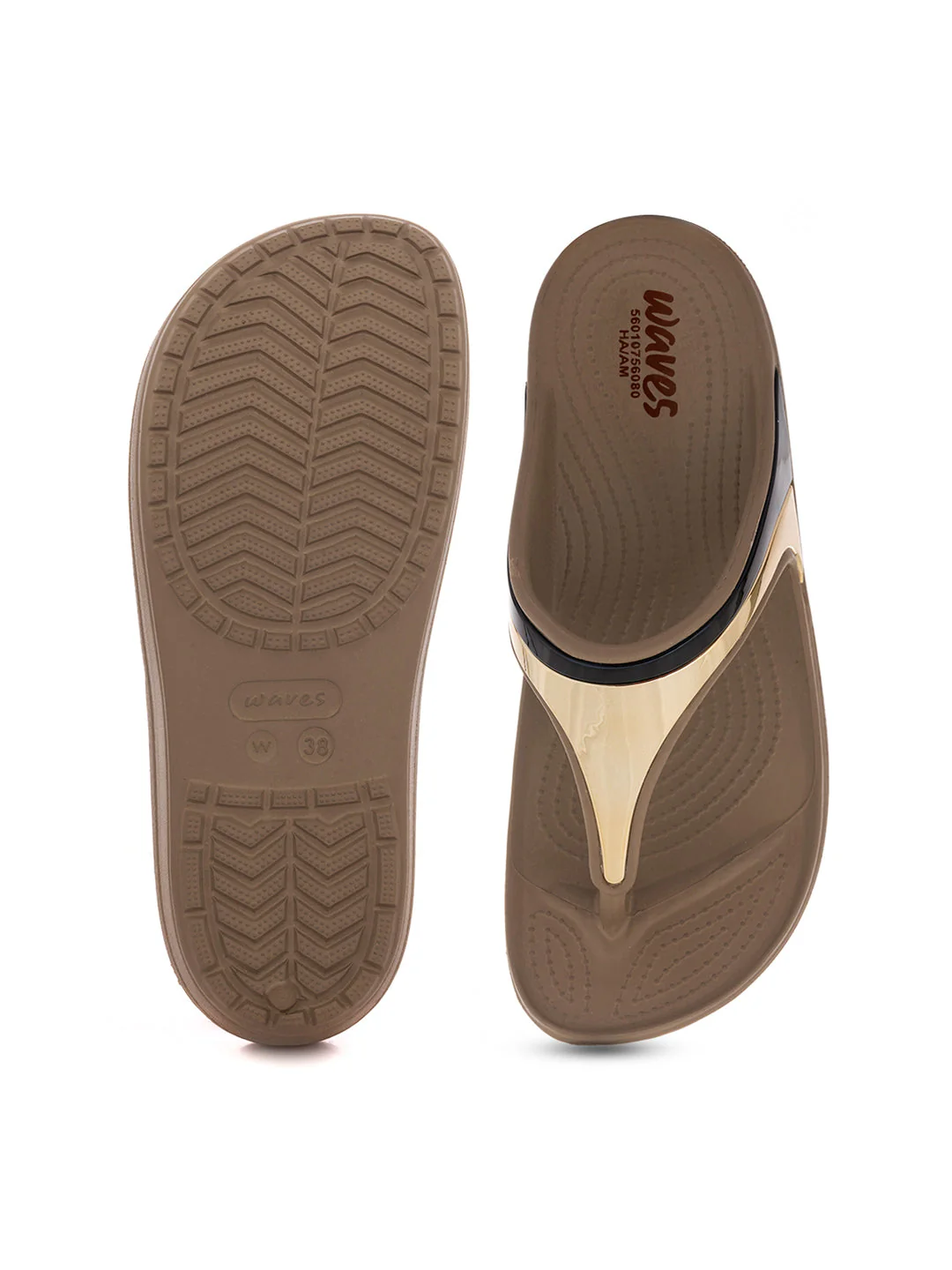 KHADIM Waves Washable Flip Flops for Women - Image 13