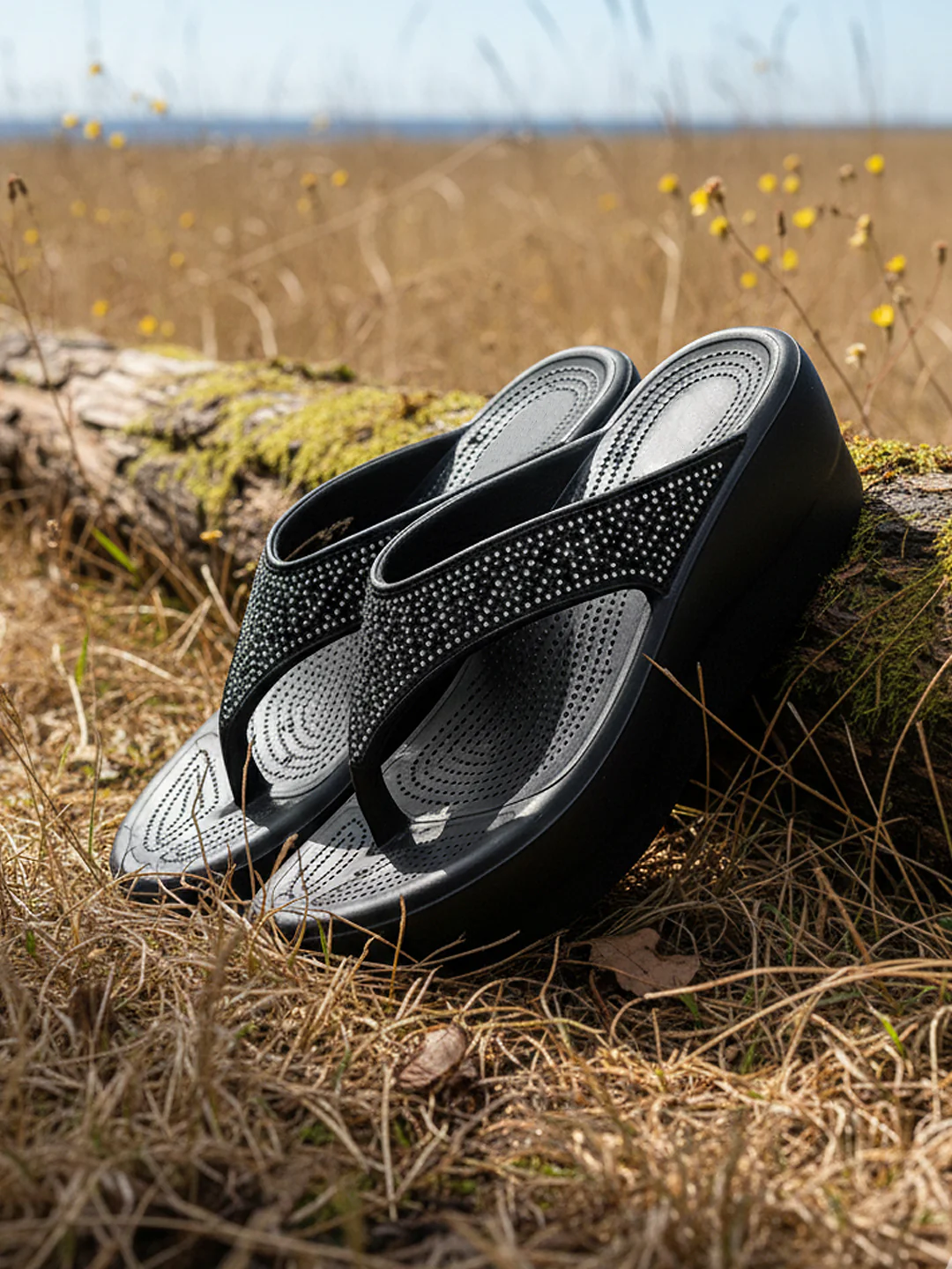 KHADIM Waves Washable Flip Flops for Women - Image 7
