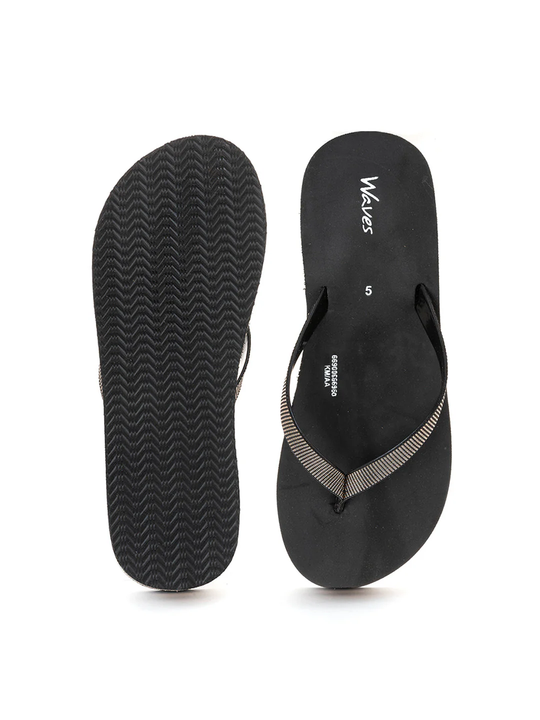 Khadim Waves Wedge Heel Casual Slippers for Women - Image 13
