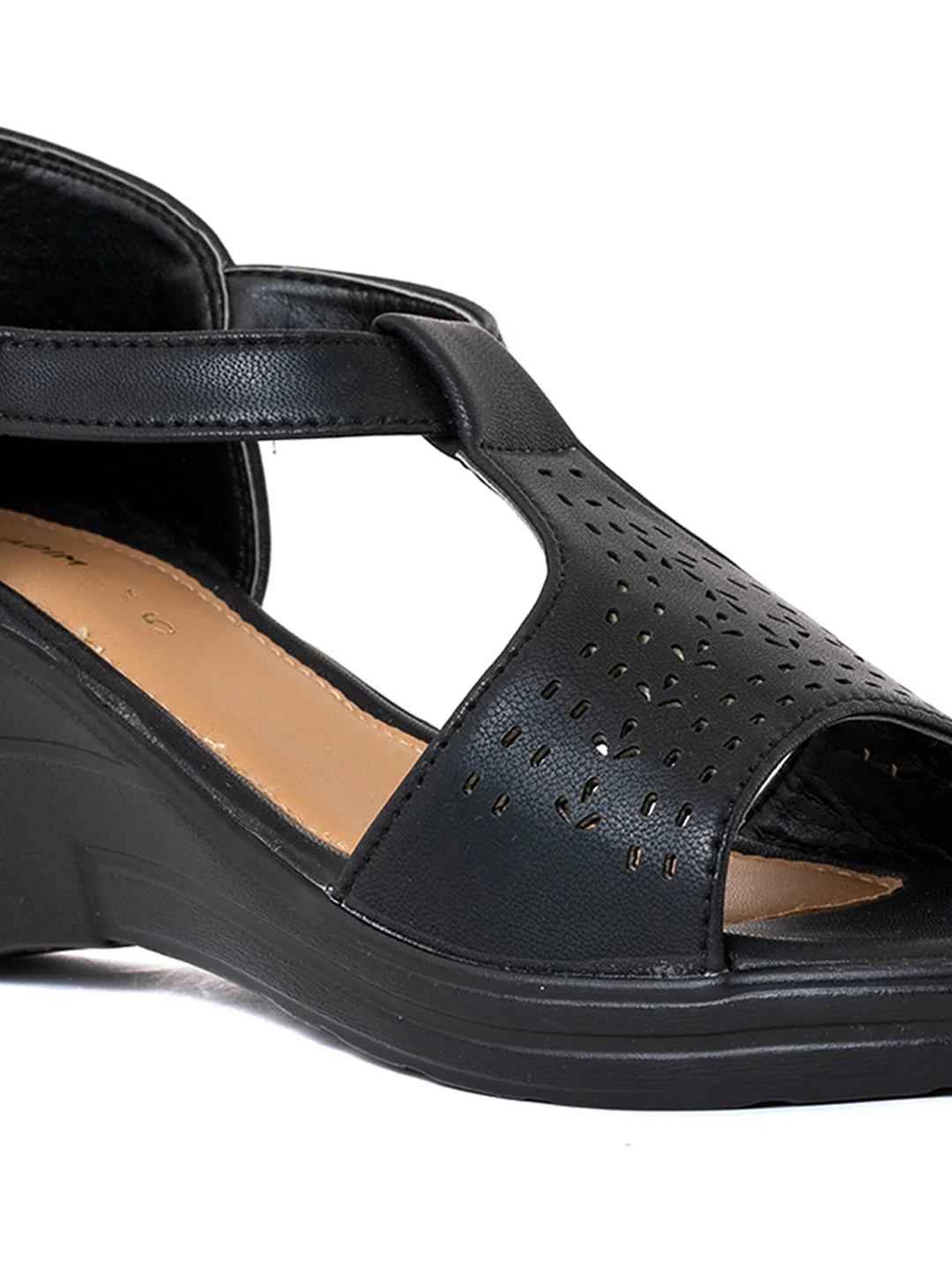Khadim Wedge Heel D'orsay Sandal for Women - Image 10