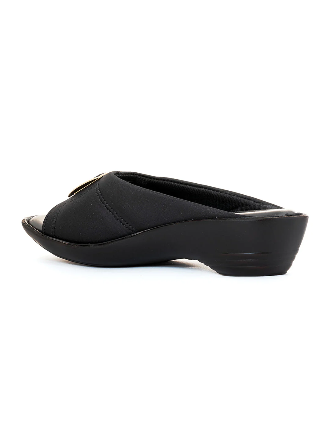 Khadim Wedge Heel Mule Slip On Sandal for Women - Image 9