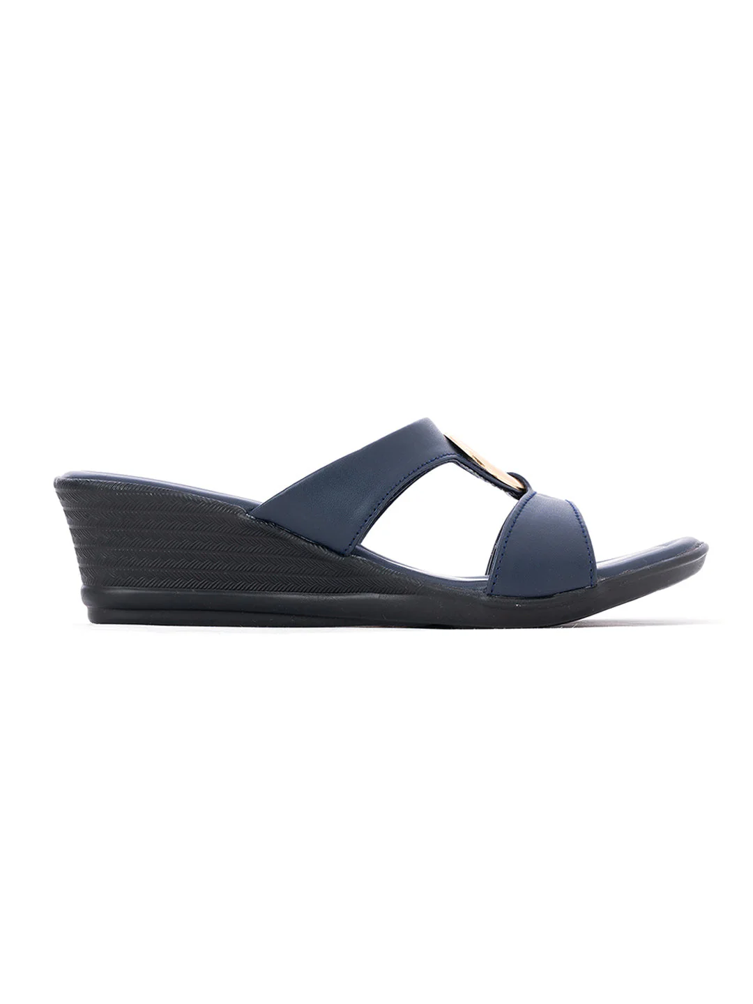 Khadim Wedge Heel Mule Slip On Sandal for Women - Image 10