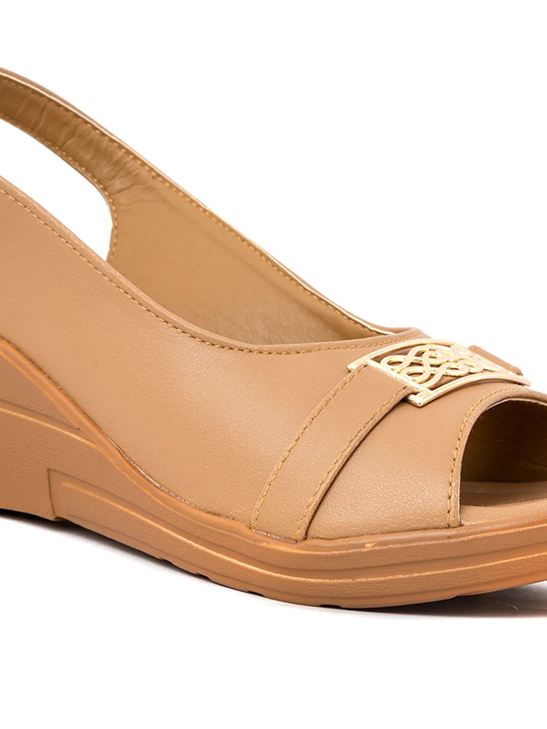 Khadim Wedge Heel Sandal for Women - Image 12