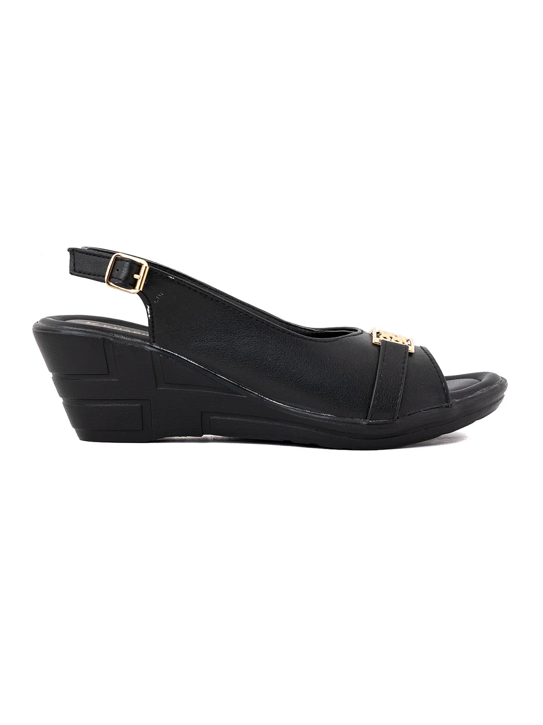 Khadim Wedge Heel Sandal for Women - Image 4