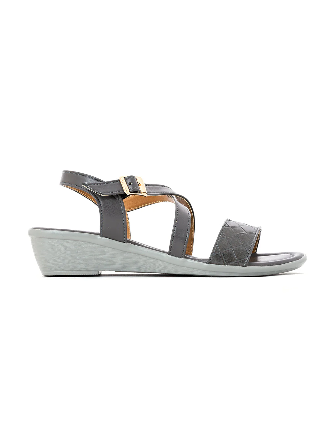 Khadim Wedge Heel Sandal for Women - Image 4