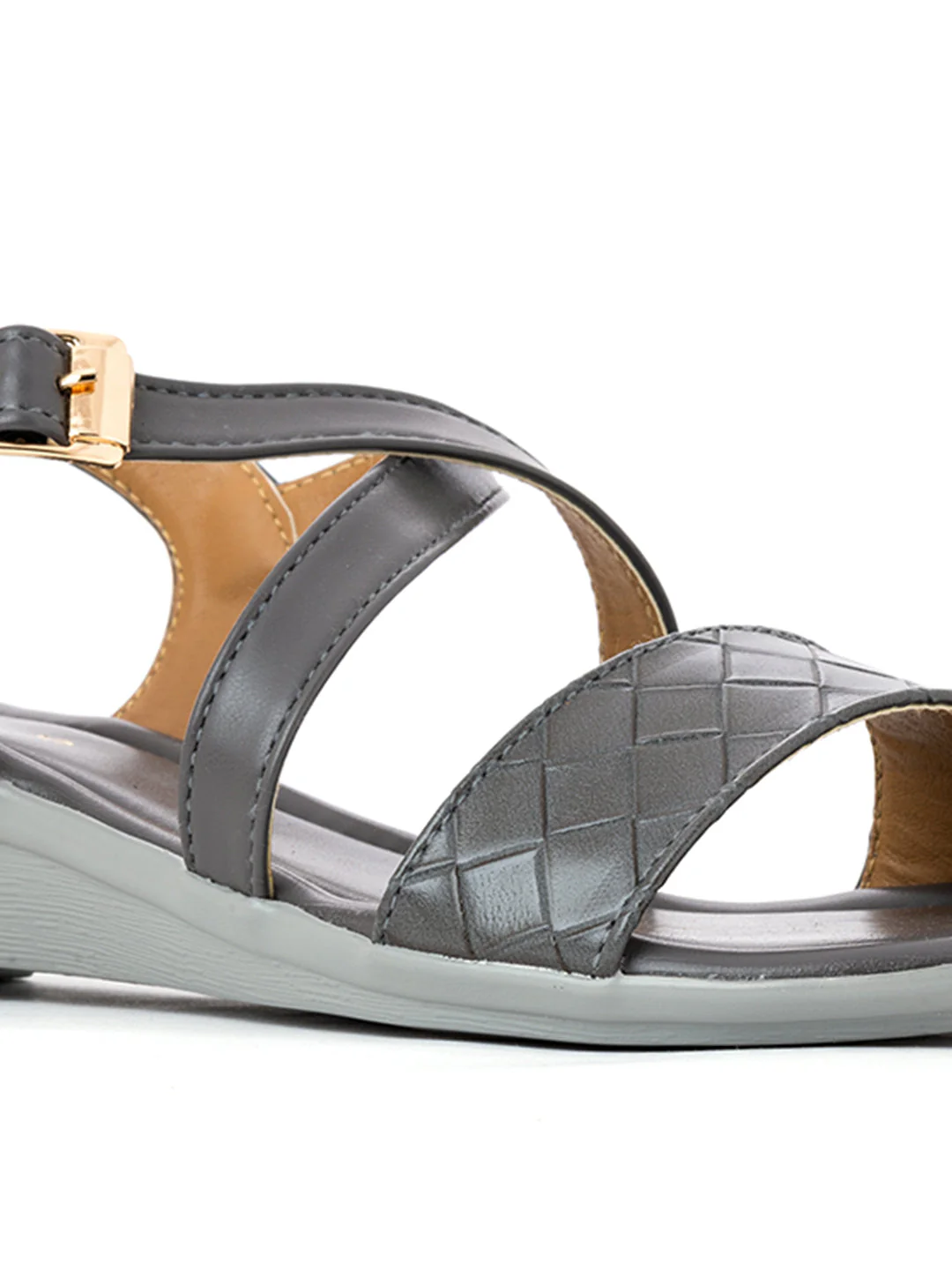 Khadim Wedge Heel Sandal for Women - Image 6