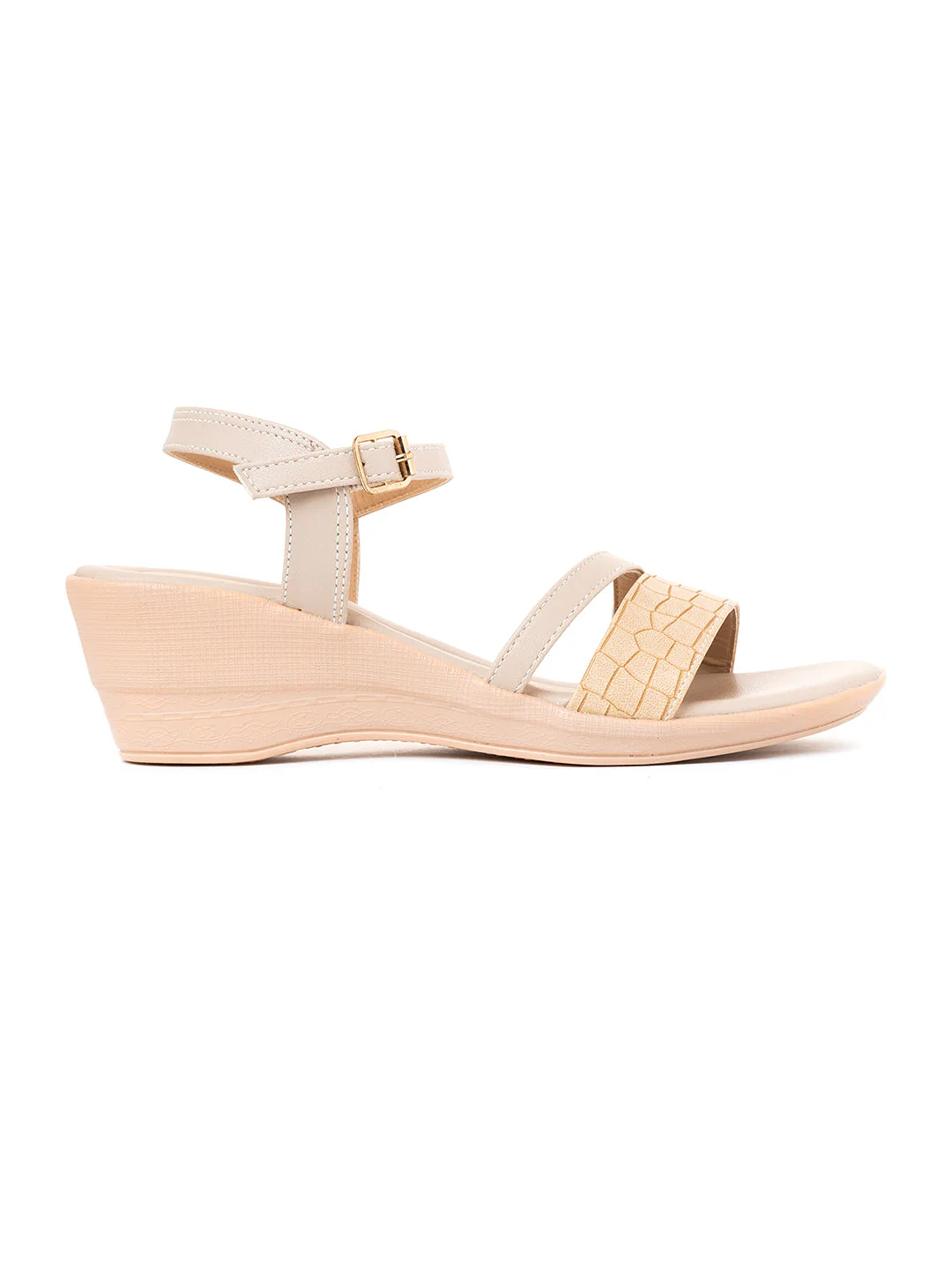 Khadim Wedge Heel Sandal for Women - Image 14