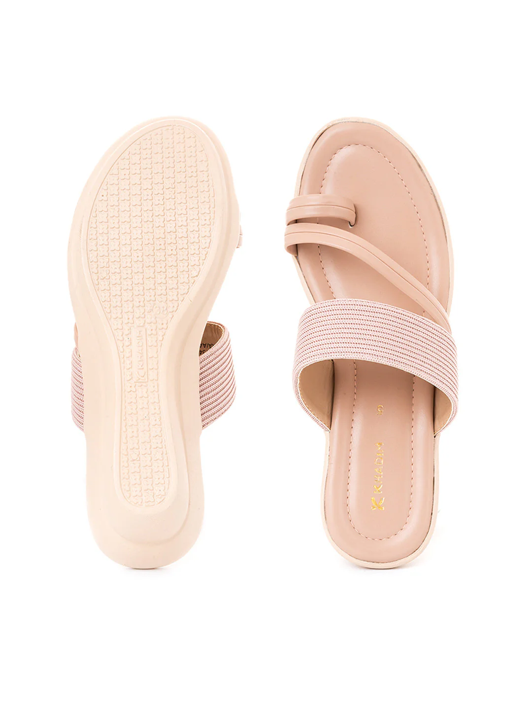 Khadim Wedge Heel Slip On Sandal for Women - Image 4
